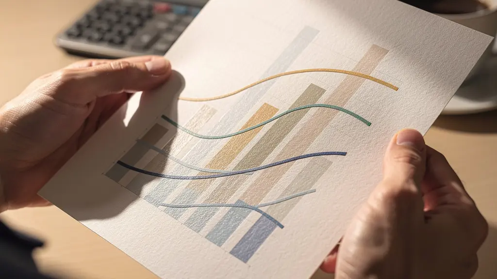 Professionnel analysant un rapport de retour sur investissement pour l'équipement de thermographie