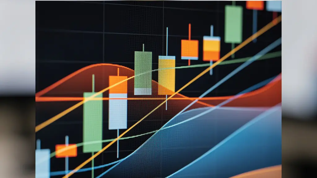 Vue macro d'un tableau de calcul ROI avec graphiques colorés sur écran d'ordinateur