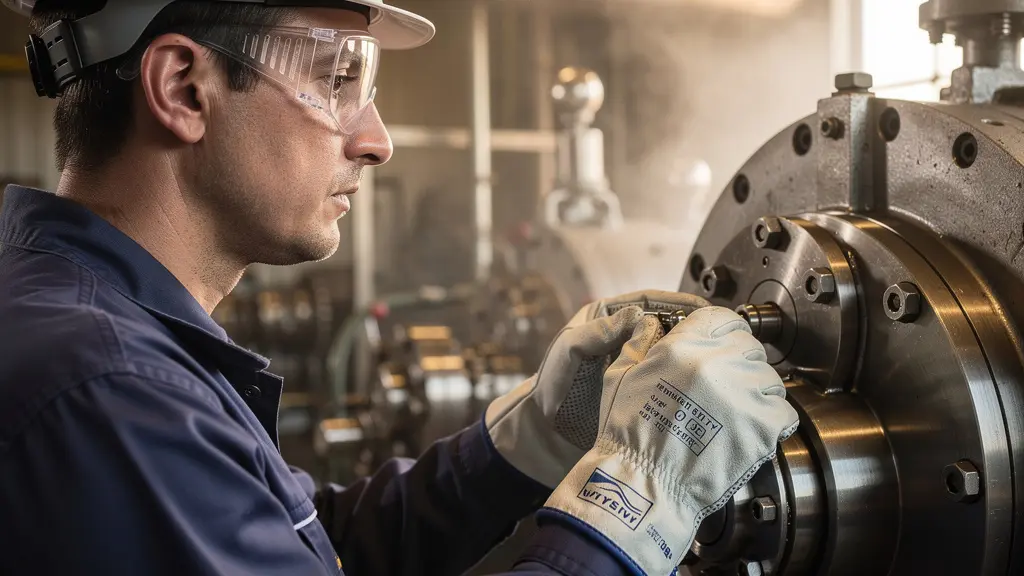 Visualisation temporelle de l'évolution thermique d'un composant industriel