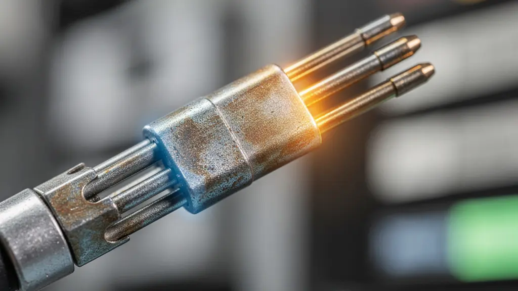 Système de surveillance thermique d'une zone de charge de batteries lithium-ion industrielle